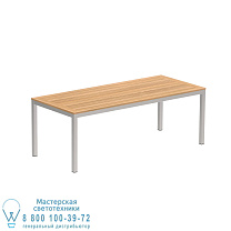 СТОЛ TABOELA 210X90CM EP СО СТОЛЕШНИЦОЙ ИЗ ТИКА Royal Botania