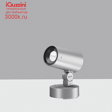 EH91 Palco InOut iGuzzini Spotlight with base - Warm White Led - integrated electronic control gear - Medium optic