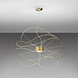 SPHOOPS4NENELED Axolight Hoops 4 SP LED люстра с 4 кольцами чёрный — фото 1