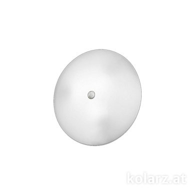 Kolarz Centro 0314.U12.6.W потолочный светильник никель белый ø32cm высота 8cm 2 лампы e14