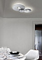 Bugia Single Ceiling Lamp Chrome (3000K) точечный светильник Studio Italia Design 161005