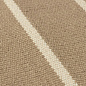 1104268446 Ferm Living Calm Ковер Kelim 200x300 см, оттенок «белый/темный песок» — фото 1