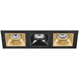 D537030703 Lightstar Domino точечный светильник, 50Вт, золото;черный