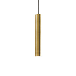 141794 Ideal lux Look подвесной светильник цилиндрической формы из латуни