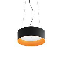 Tagora Suspension 570, свет вниз и вверх, чёрный / оранжевый, 3000 K