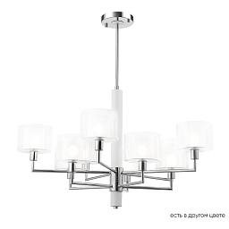 MAESTRO SP-PL5+5 CHROME Crystal Lux MAESTRO двухъярусная люстра с десятью плафонами в хромовой отделке