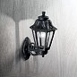 Уличный настенный светильник Dafne AP1 BIG Ideal Lux 101491, черный — фото 3