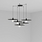 68145-5L PLAT BLACK PENDANT LAMP E27 60W 5L подвесной светильник Faro barcelona