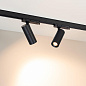 048326 Arlight Светильник LGD-ARTEMIS-TRACK-4TR-R55-12W Warm3000 (BK, 8-80 deg, 230V) — фото 3