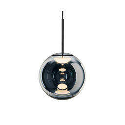 GLS01CH-PEUM1 Tom Dixon Globe подвесной потолочный светильник с зеркальным серебристым куполом