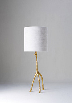 Decayed Gold with 12 Top Hat in Natural Linen with Cream Card lining