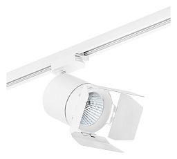 C126496 Lightstar Canno трековый светильник белого цвета для однофазного трека 1ph