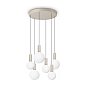 Подвесной светильник Odeon SP6 ROUND Ideal Lux 349237, белый — фото 3