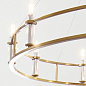 Rosalind 50" 10 Light Chandelier Brushed Natural Brass люстра 52491BNB Kichler — фото 1