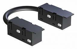 A740406 Arte Lamp Optima track 48V соединитель гибкий для магнитных треков черного цвета