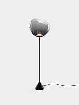 Торшер Tom Dixon Melt Slim Cone - Никель полированный Поликарбонат