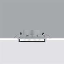 Laser Blade Frame Recessed luminaire - Tunable White LED - Wall washer optic 16.8W 331.5lm - Tunable white - DALI-2