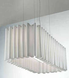 SPSKR140E27XXBC Axo Light Skirt подвесной светильник с белым кольцевым плафоном