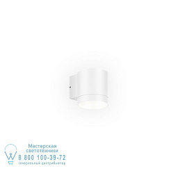 TAIO ROUND WALL OUTDOOR 1.0 Signal White Wever Ducre Taio уличный настенный светильник белый цилиндрический