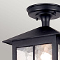 Настенный уличный светильник Winchester Elstead BL18A-BLACK черный — фото 1