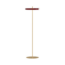 Asteria Floor ruby red Ø 43 x 150,7 cm