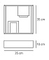 0048050A Artemide Fato светильник