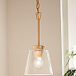 Zandi 7.6" 1 Light Mini Pendant Classic Gold подвесной светильник 82374 Kichler — фото 4