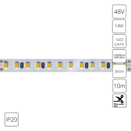 A4812010-07-3K Arte Lamp Tape лента светодиодная 15000lm 3100K