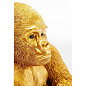 51796 Настольная лампа Animal Monkey Gorilla Gold Kare Design