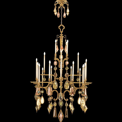 714640-1 Encased Gems 53" Round Chandelier люстра, Fine Art Lamps