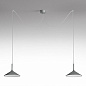 Rotaliana Dry H4 SP LED современная люстра с двумя источниками света матовый белый 1DYH400063ZL0 — фото 1
