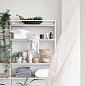Neutra combination 124 x h197 cm - 5 shelves Bolia книжный шкаф — фото 2