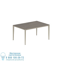 СТОЛ U-NITE 150X100CM ПЕСОК С КЕРАМИЧЕСКОЙ СТОЛЕШНИЦЕЙ TERRA MARRONE Royal Botania