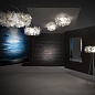 Slamp Clizia PL AP M настенный светильник с двухцветным абажуром нейтральный CLICM00ORG00000000EU — фото 2