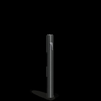 Ago Bollard H600 1L LED 4K 10W Nero  24V