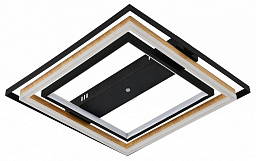 10249/2LED Escada Lagom потолочный светильник квадратной формы черный