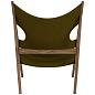 71058-002365 Audo Copenhagen Knitting Lounge Chair , Walnut / Sahco Baru 0950 — фото 2