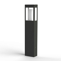 Brick² N° 3; Clear glass E27 23W; Black grey