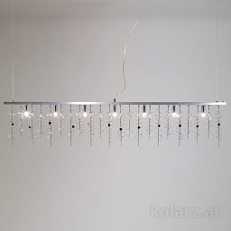 0220.87.5.SsTBk Kolarz Swing подвесной светильник линейный с семью лампами