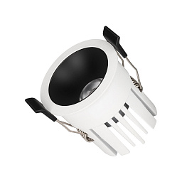 035454(1) Arlight Светильник MS-ATLAS-BUILT-R58-10W Warm3000 (WH-BK, 35 deg, 230V)