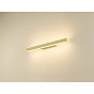 1008086 SLV ONE LINEAR 50 WL PHASE up/down brass настенный линейный светильник — фото 3
