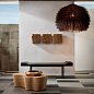 Кофейный столик Arteriors Meadow, натуральная абака — фото 1