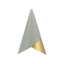 Cornet Nuance Olive & Brass Ø13.4 x 23,8 cm