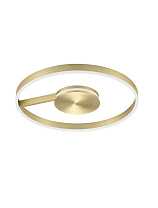 Triac Dimmable Bronze Aluminium & Acrylic LED 48Watt 220-240Volt 2465 Lm IP20 2700-3000-4000K CCT by Dip Switch D:60 W:4.6 cm
