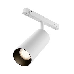 TR032-4-20WTW-S-DD-W Maytoni Focus магнитный трековый спот белого цвета с цилиндрическим корпусом для системы Exility 23мм