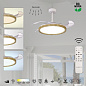 8827 Mantra Mistral светильник с вентилятором 50W 5400lm 3000-6500K — фото 4