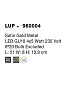 960004 LUP Novaluce спот LED GU10 4x5W IP20