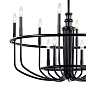 Capitol Hill 30.75" 12 Light Chandelier Black люстра 52305BK Kichler — фото 5