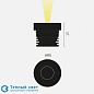 Up in-line 80 circular светильник Kreon kr952802 черный diffusing lens