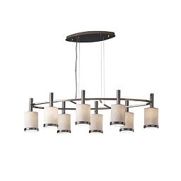 Gilda oval chandelier - 8 lights люстра, Villari